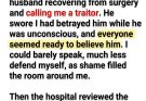 I woke from a coma twenty weeks pregnant, only to find my husband recovering from surgery and calling me a traitor. He swore I had betrayed him while he was unconscious, and everyone seemed ready to believe him. I could barely speak, much less defend myself, as shame filled the room around me. Then the hospital reviewed the hallway cameras and uncovered the truth: someone had been entering my room every night, standing beside my bed, and telling the nurses, “I am her husband.”
